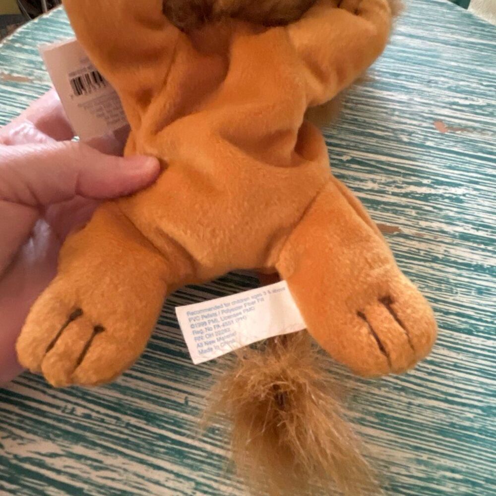 Precious Moments Vintage Alek the Lion Stuffed Animal - Picture 9 of 9